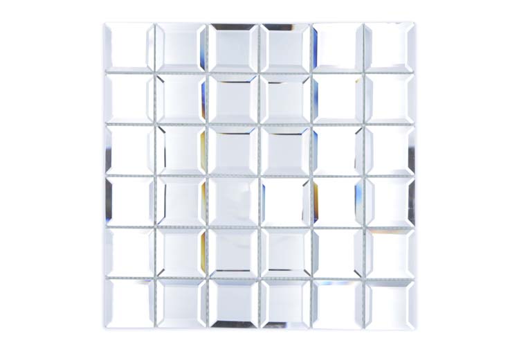 Mozaïek Metro Spiegel vierkant glanzend 29,8x29,8cm