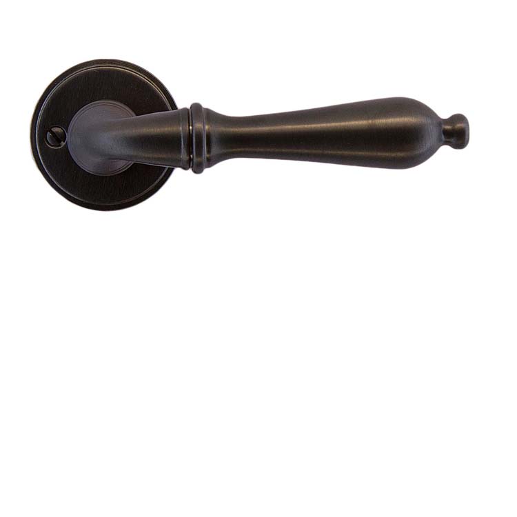 Poignée de porte amalfi carbon noir sans rosace