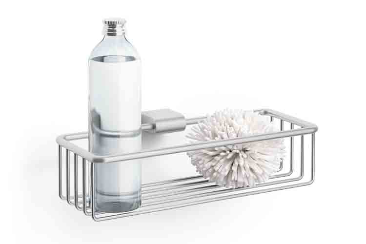 Zack Panier de douche Atore L28.8 cm P14.4 cm H7.7 cm
