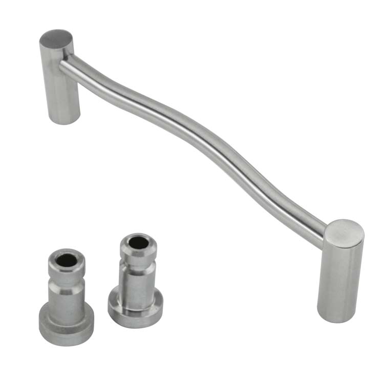 Tirant pro gubbio courbé inox plus montage non visible