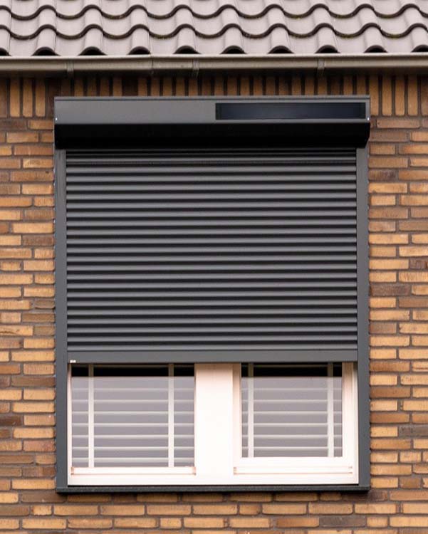 Rolluik Vito aluminium op maat solar antraciet links