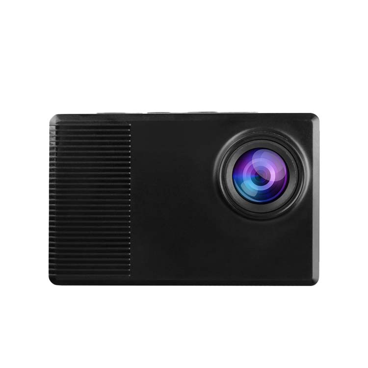 Camera vlog avec trépied et selfiestick noir