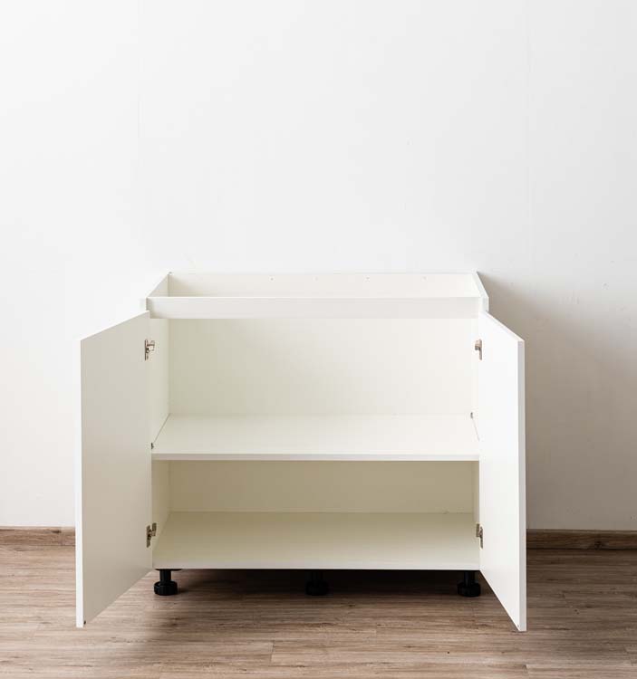 Armoire de cuisine Plenti meuble bas blanc 100x78cm