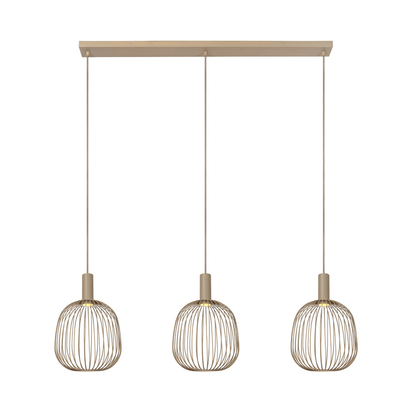 Suspension - Taupe - 116x25x156cm - 3xGU10 (MR11)