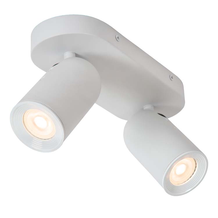 Lucide PUNCH - Plafondspot - 2xGU10 - Wit