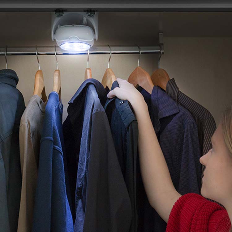 Bewegingsgevoelige ledlamp 360 graden wit