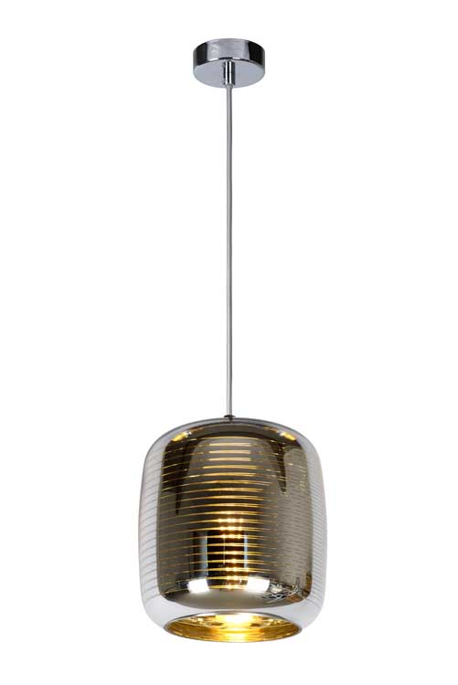 Lucide ERYN - Hanglamp - Ø 20 cm - E27 - Chroom