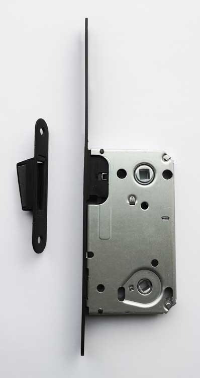 Magnetisch WC slot zwart invisible flat
