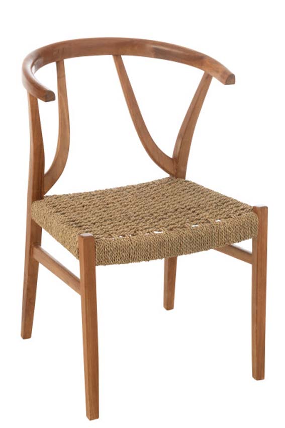 Stoel Lisa teak naturel