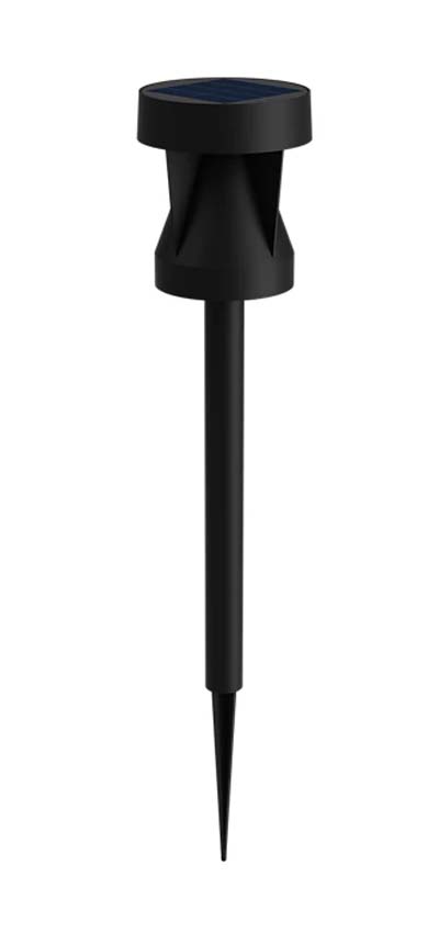 Tuinspot buiten Thorn Solar - zwart - 1.8W - 2700K - IP44 - met schemersensor
