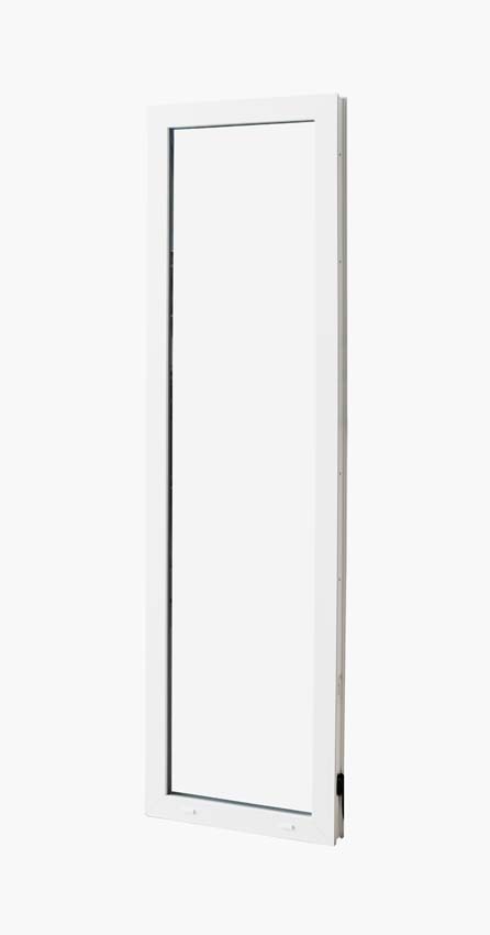 Vast raam pvc Deceuninck Elegant Infinity wit/wit B980xH2180 mm