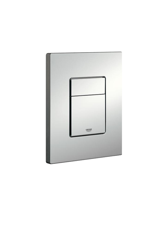 Plaque de commande Grohe Cosmo mat chrome combatible avec Grohe Rapid SL réservoirs de chasse