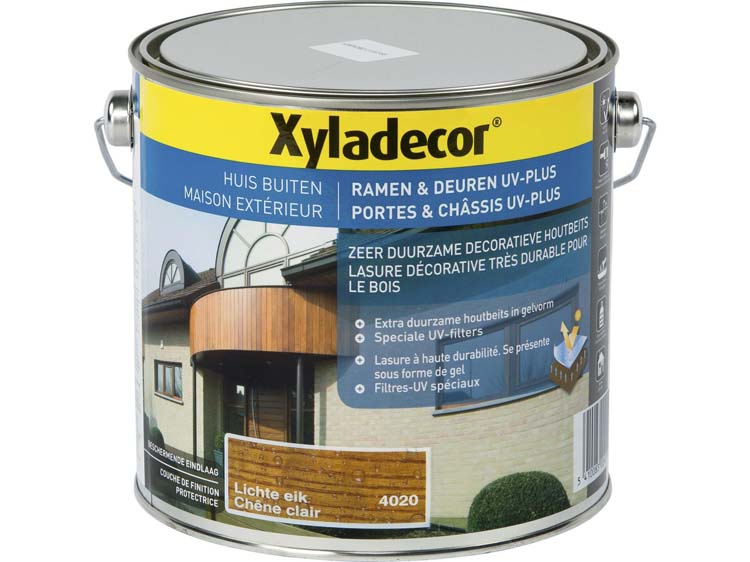 Xyladecor Fenêtres & Portes UV Plus 4020 Chêne Clair 2,5L