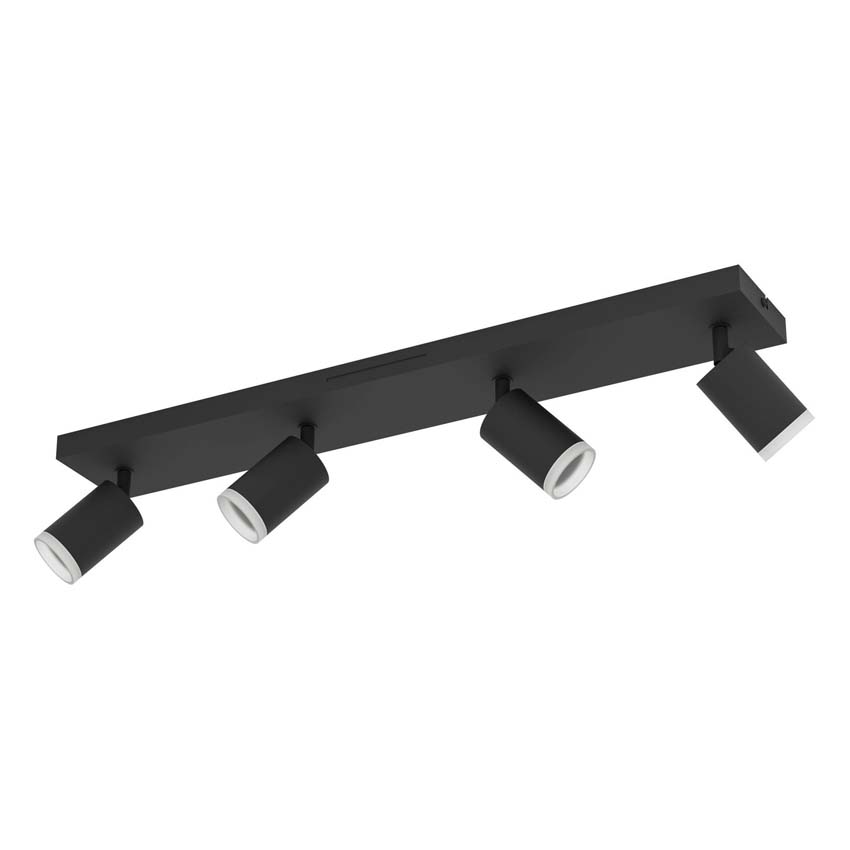 Spot en applique - noir - 68cm - dimmable - LED - 7,4W - RGB