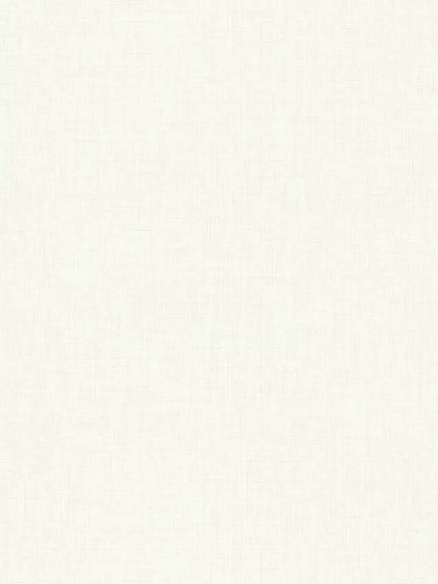 Vinyle sur papier peint intissé structure lin blanc/gris clair 0,53x10m
