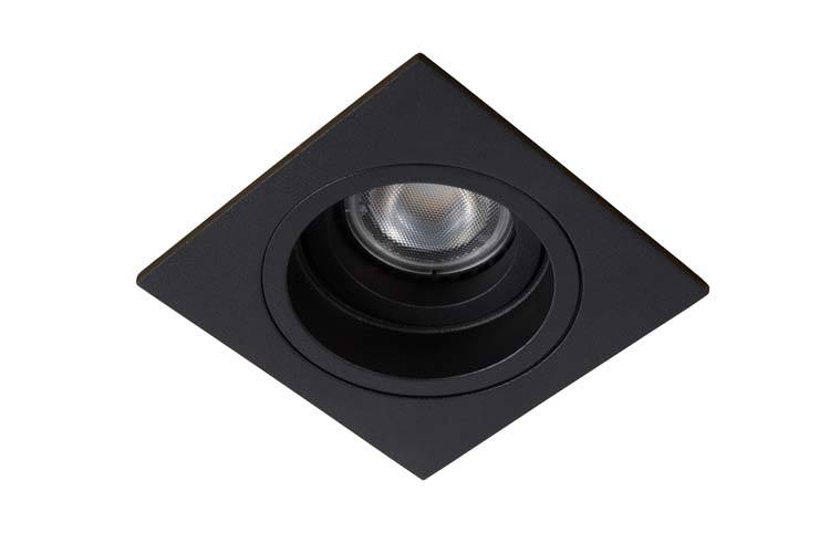 Lucide EMBED - Inbouwspot - 1xGU10 - Zwart