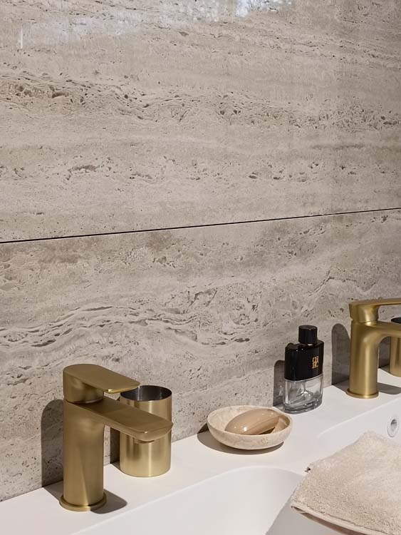 Vloer- en wandtegel Lillystone travertin 60x120cm