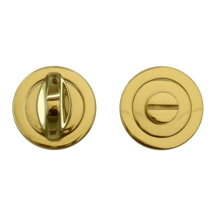 Quincaillerie toilette pro rond rosace tournante cuivre