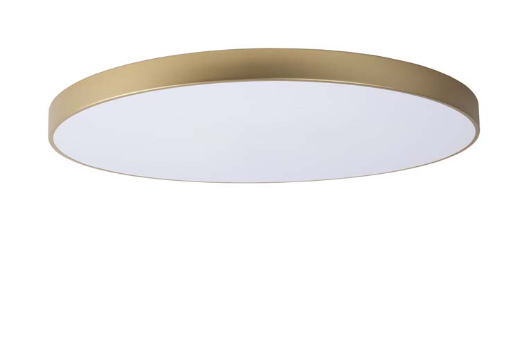 Plafonnier - Ø 80 cm - LED Dim. - 1x80W 2700K - 3 StepDim - Or Mat / Laiton