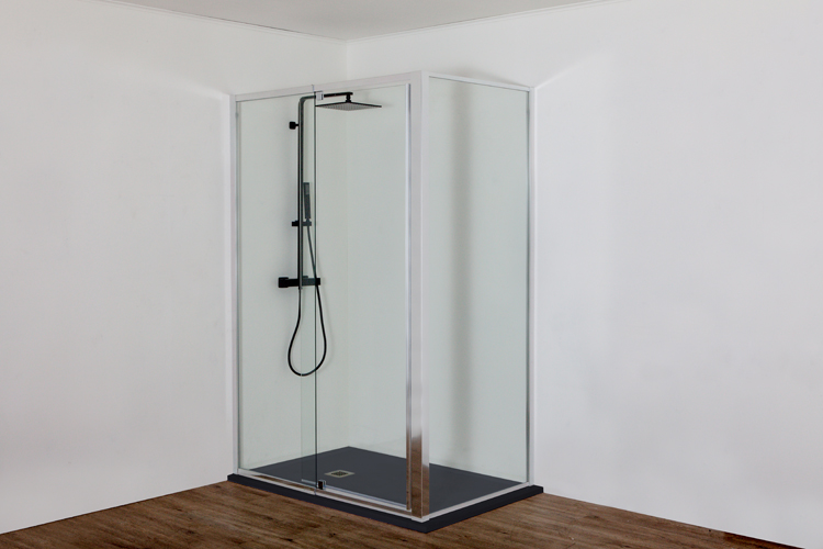 Receveur de douche Minimalism composite avec gelcoat graphite 180x90cm