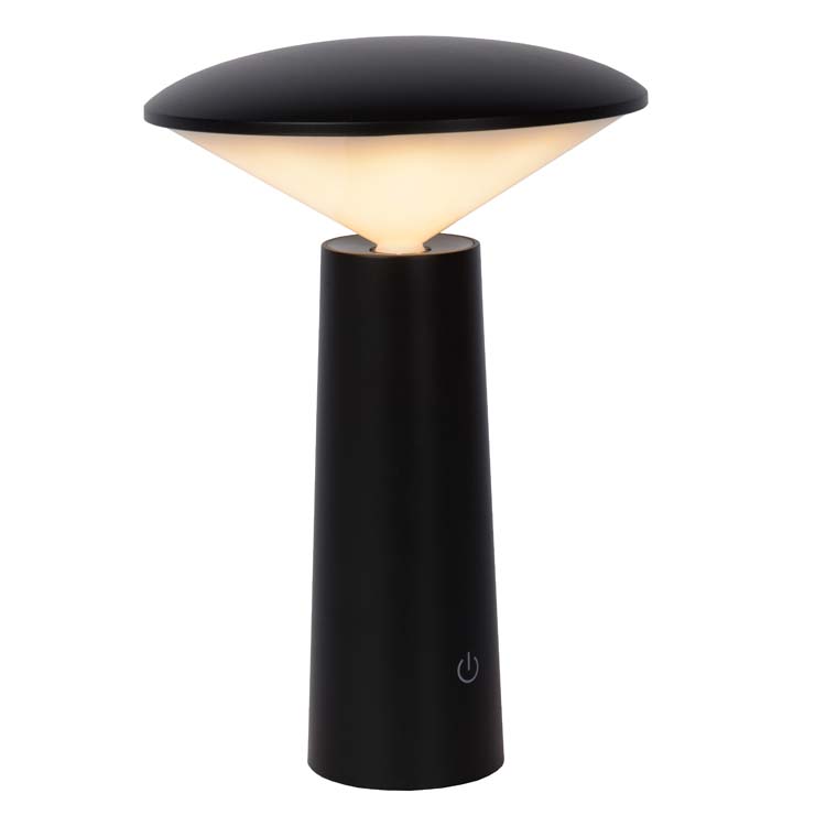 Tafellamp Buiten - Ø 13,7 cm - LED Dimb. - 1x4W 6500K - IP44 - Zwart