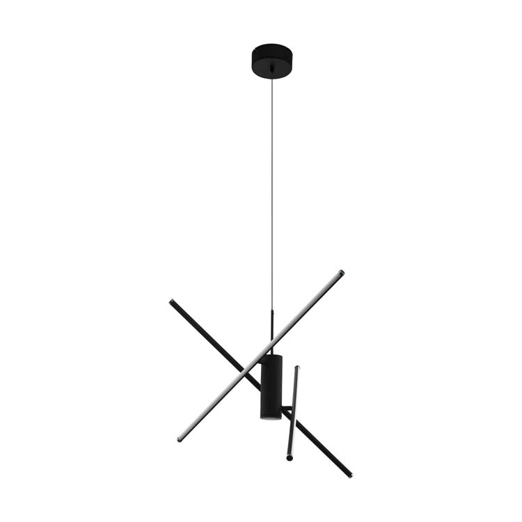 Hanglamp zwart ster 29W 4000LM dimbaar