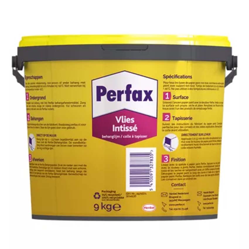 Perfax Ready & Roll vliesbehanglijm 9kg