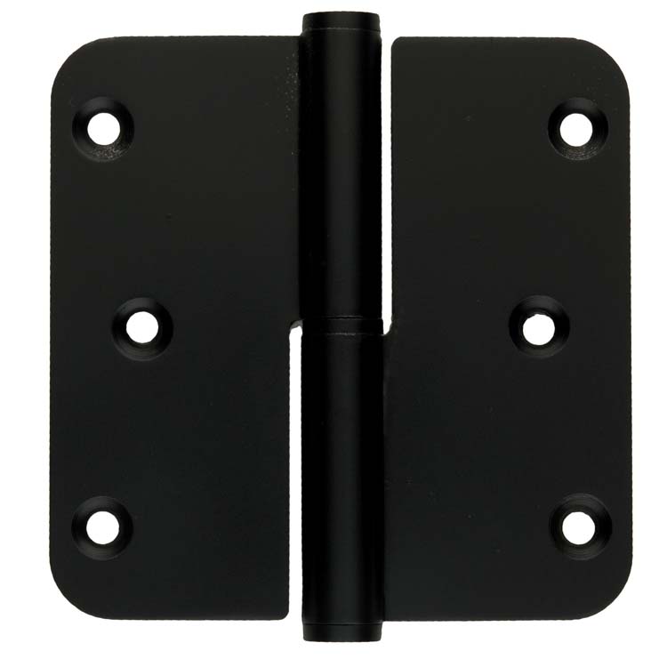 Paumelle pro 89x89x2.5 noir gauche