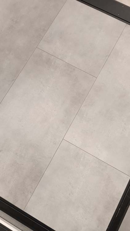 Carrelage de sol et mural Broadway gris 60x120cm