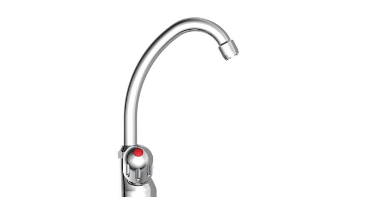 Robinet de cuisine basse pression Perdita chrome