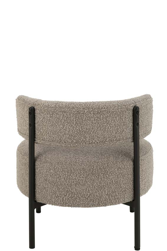 Lounge stoel Boucle grijs Lounge stoel Boucle grijs