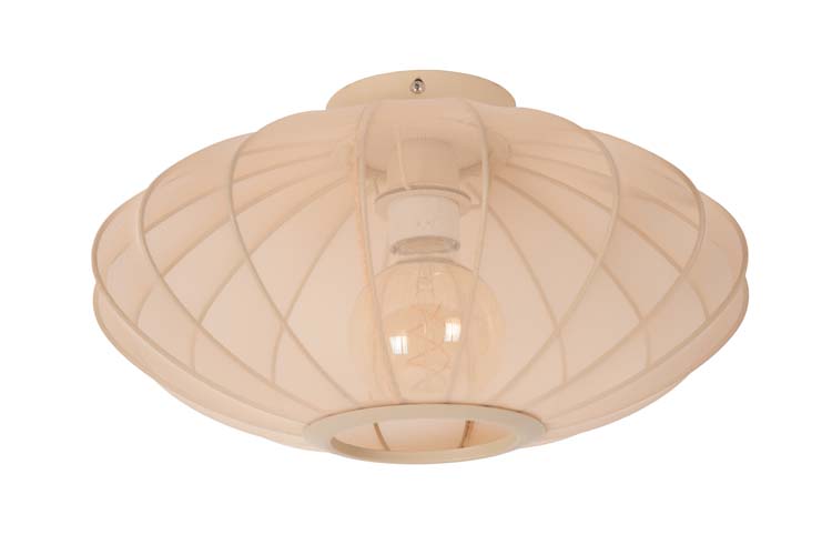 Lucide CORINA - Plafonnière - Ø 40 cm - 1xE27 - Beige