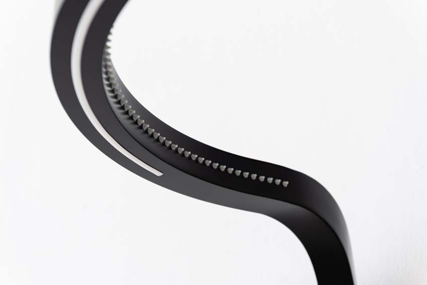 Doucheset Vicky thermostatisch met LED zwart