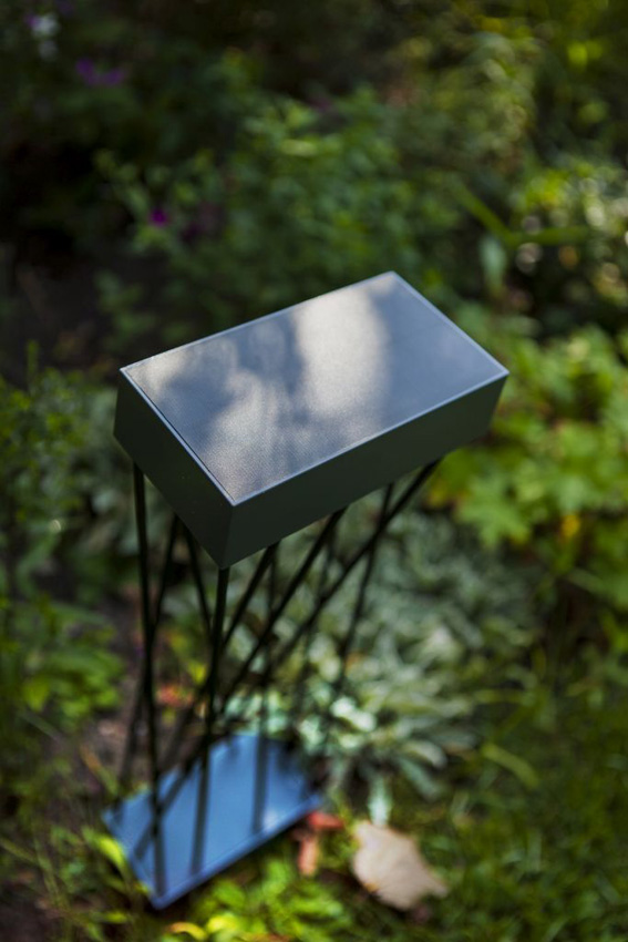 Buitenpaal - zwart - H60cm - LED - 1x10,5W - 3000K - IP54