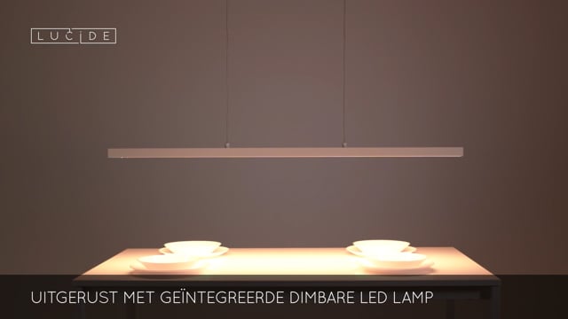 Lucide SIGMA - Suspension - LED Dim. - 1x30W 2700K - Blanc