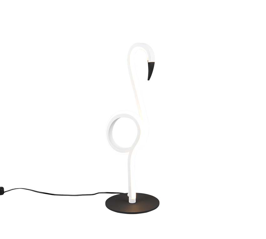Tafellamp flamingo - wit - 35x14,5cm - LED - 1x6W - 3000K