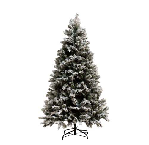 Kerstboom besneeuwd groen h193cm