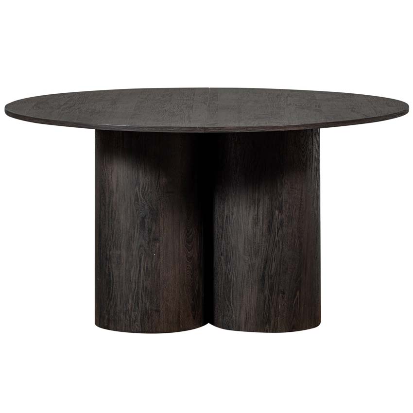Tafel Annieke uit MDF rond bruin Ø140cm