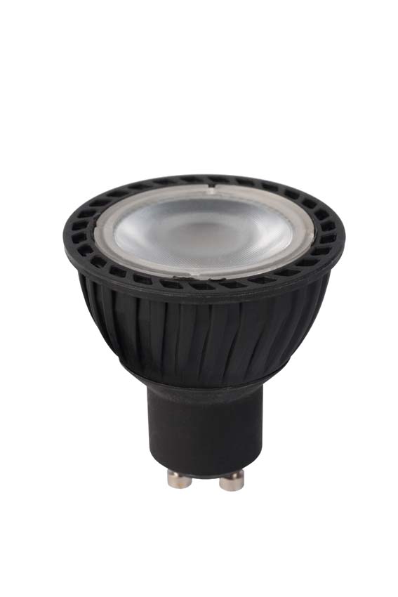 Led lamp - Ø5cm - LED Dimbaar - GU10 - 1x5W 2200K/2500K/2700K - Zwart