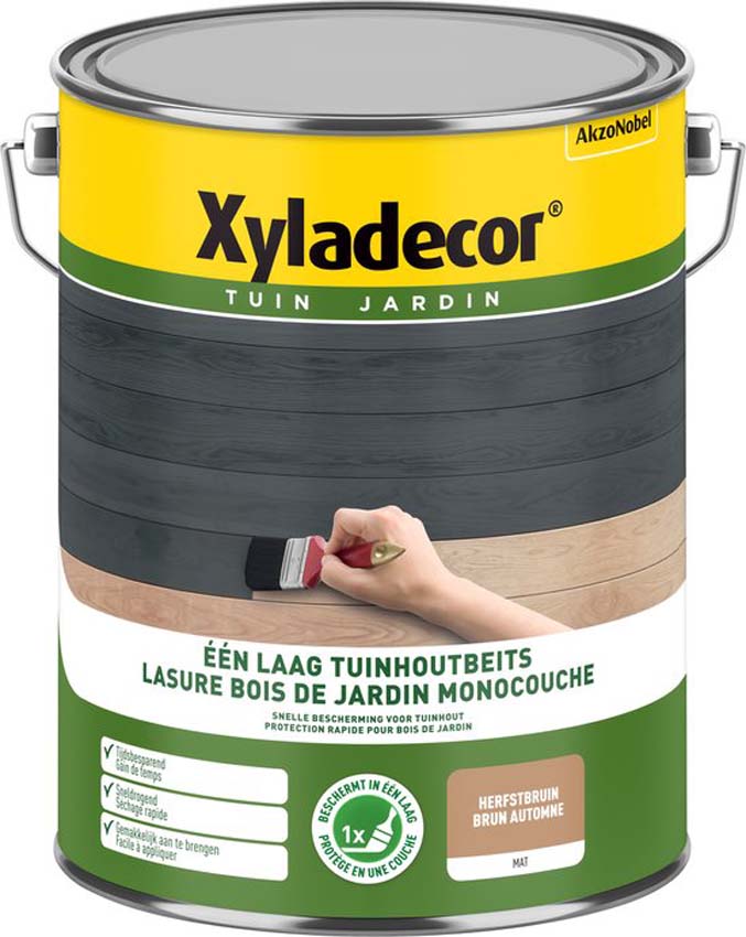 Lasure pour bois de jardin Xyladecor monocouche acorn 5L