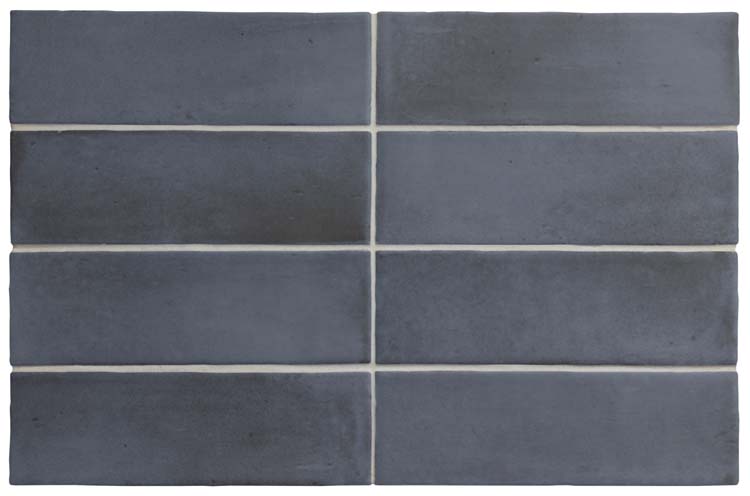 Echantillon carrelage de sol et mural Nono bleu jean