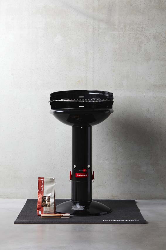 Vloermat Barbecook zwart 95x95cm