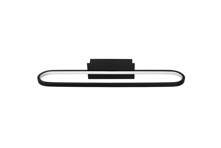 Badkamerverlichting wandlamp LED zwart 9cm 23W 2300LM IP44