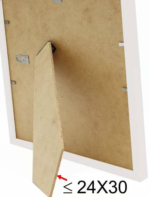 Cadre basic en bois noir 10x15 cm