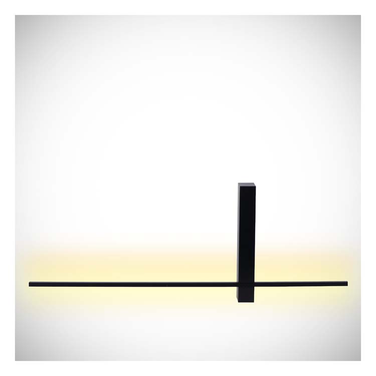 Wandlamp - zwart - 60cm - LED - 6W - 2700K