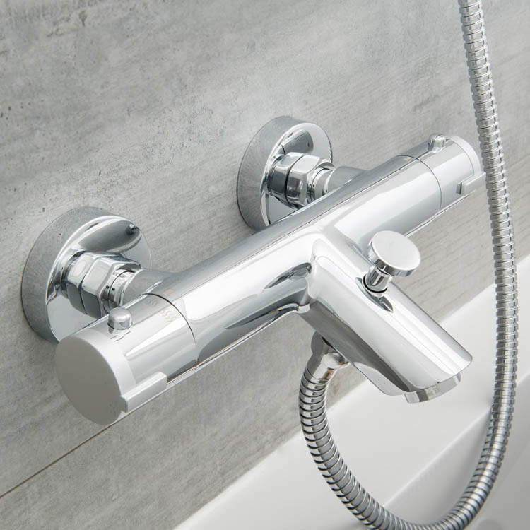 Robinet de baignoire Levi thermostatique chrome