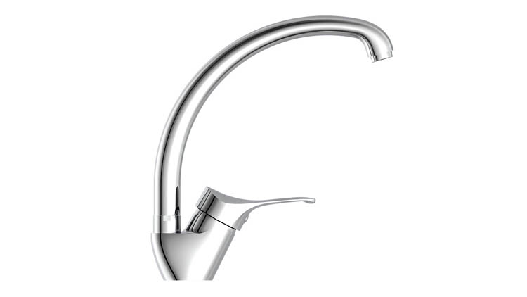 Robinet de cuisine Aslan chrome H24cm