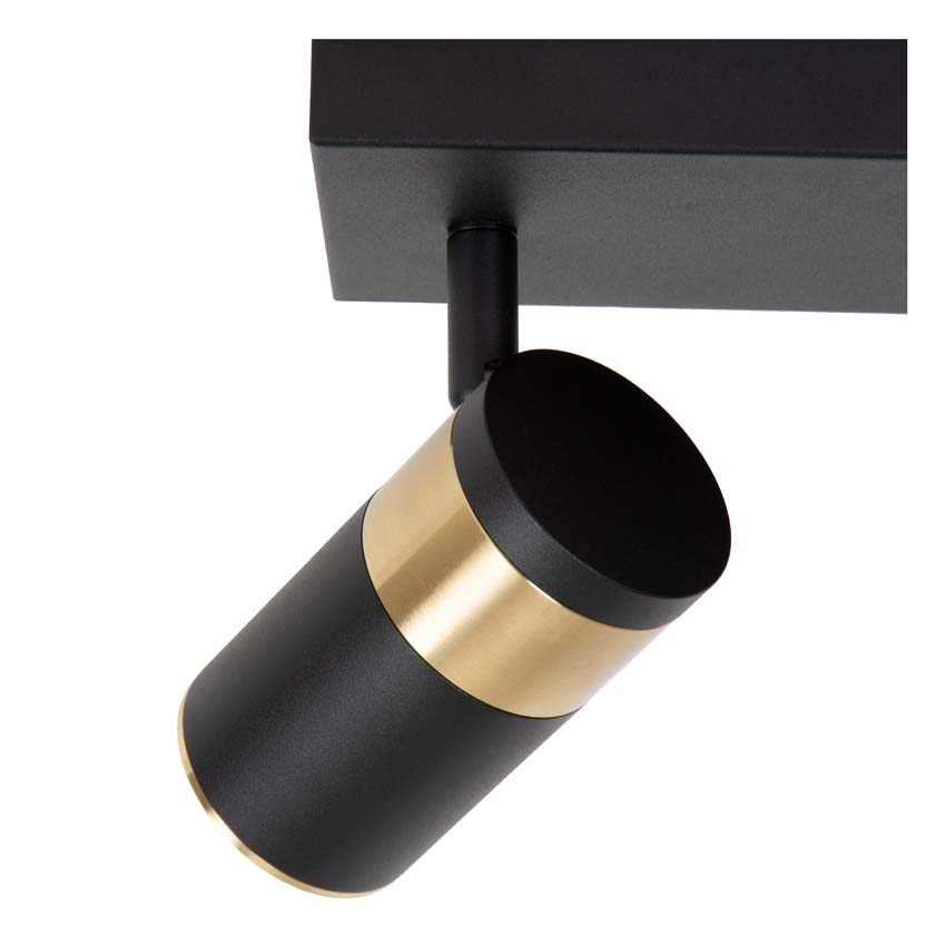 Lucide GORIK - Spot plafond - 3xGU10 - Noir