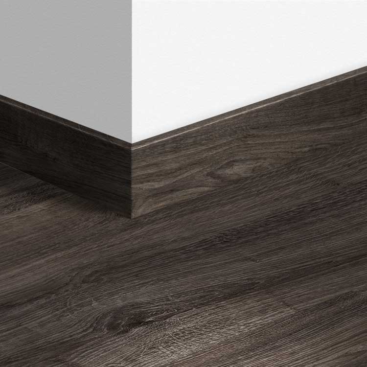 Plinthe parquet Quick-Step 14 x 77 x 2400 mm Chêne Newcastle foncé
