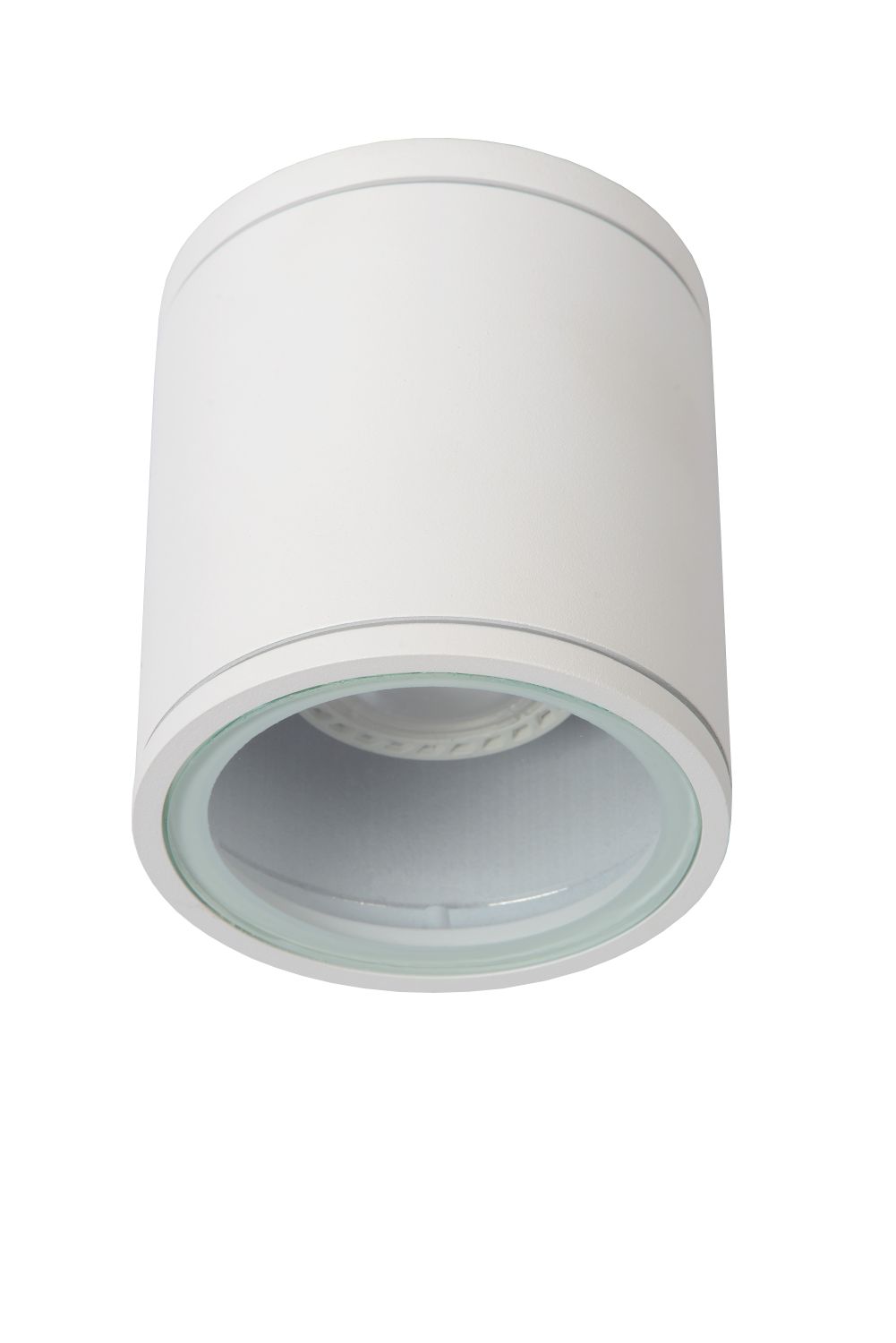 Plafondlamp badkamer - wit - rond - GU10 - 50W - IP65
